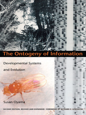 cover image of The Ontogeny of Information